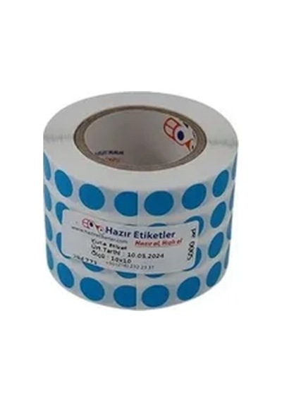 Open 10 Mm Etiket Lacivert 5000li