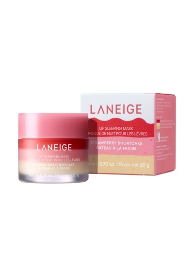 Laneıge Lip Sleeping Mask Dudaklar İçin Gece Bakım Maskesi Çilekli Shortcake 20g Elsbeauty 1