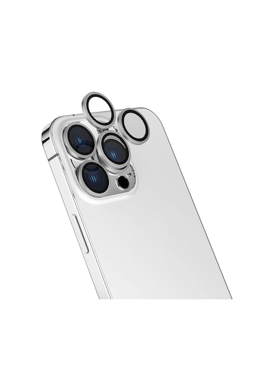 Butam Bilişim Apple Uyumlu iPhone 15 Pro Max Cl-13 Kamera Koruyucu-gümüş Gümüş