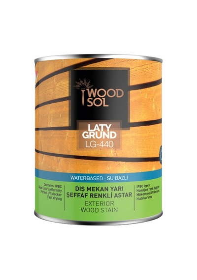 Woodsol Latygrund Dış Mekan Yarı Şeffaf Renkli Ahşap Astarı 0.75 L