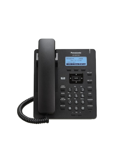 Panasonic KX-HDV130 Ip Sıp Masaüstü Telefon Siyah