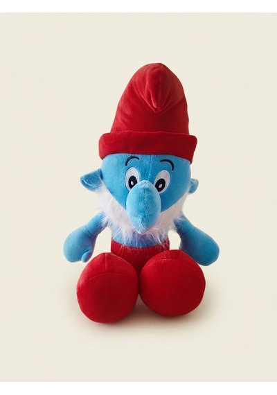 Peluş Şirin- Şirin Baba-45 Cm Mavi