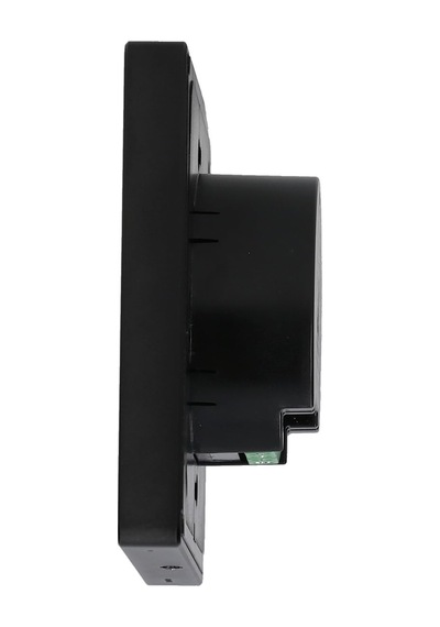 Wall Display Siyah + Blu H&t Siyah Paket , Wlan Akıllı Ev Kontrol Paneli, Termostat, Entegre 5a Röle, Nötr İletken