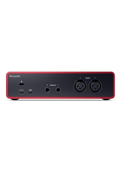 Scarlett 2i2 Gen 4 Ses Kartı: Kayıt, Şarkı Yazma, Yayın Ve Podcasting İçin Usb Audio Arayüzü, Stüdyo Kalitesin