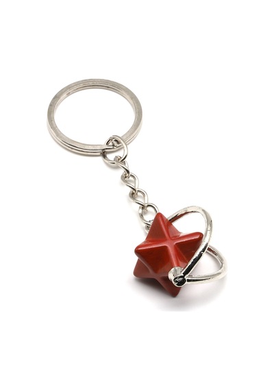 Jasper Doğal Taş Anahtarlık - Anh-0142