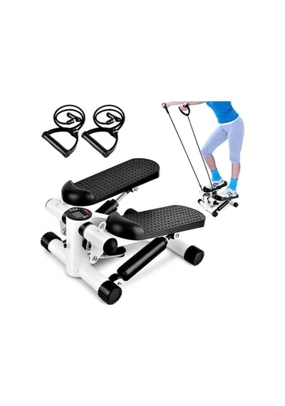 Ipli Fitness Stepper Egzersiz Aleti Total Body Twister Crosstep Step Siyah