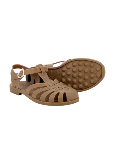 Meduse Sunmif Mat Crepe Kadın Sandalet-14524 Bej