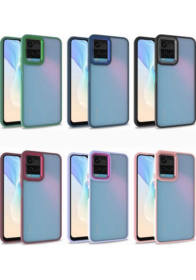Vivo Y32 Kılıf Zore Flora Kapak (543123713)