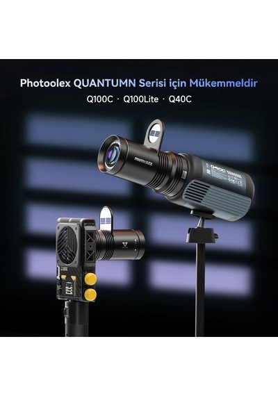 Photoolex Quantum Zoom Gobo Projektör Iıı Işık Efekti Aparatı - Ph-314-pl