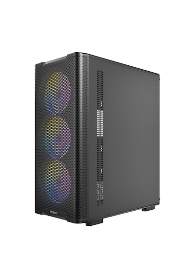 Vx310 Argb, 750w 80+ Bronze Psu Dahil, 4x120mm Argb Fan, Mesh Ön Panel, Temperli Cam, Atx Mid-tower Oyuncu Kasası, Siy