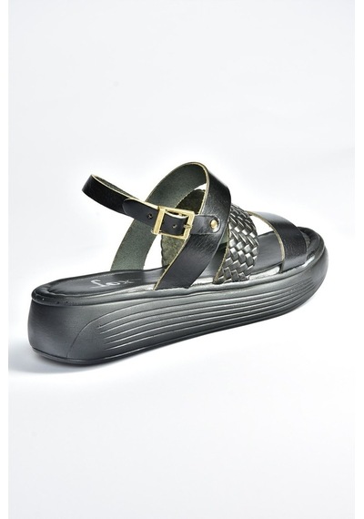 Fox Shoes Siyah Günlük Kadın Sandalet M291082603