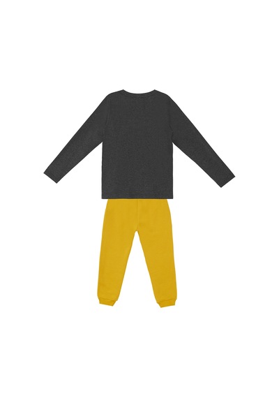 Denokids Be Wild Erkek Çocuk T-shirt Pantolon Takım Çok Renkli