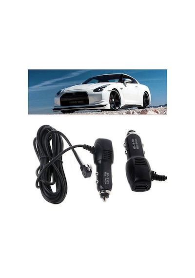 Mikro Usb Araç Şarj Adaptörü 5V 2A Navigasyon Dvr/Gps L Tipi
