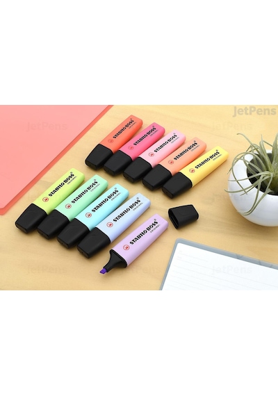 Stabilo Boss Fosforlu Kalem Pastel Yeşil 70/116 10 Adet Yeşil