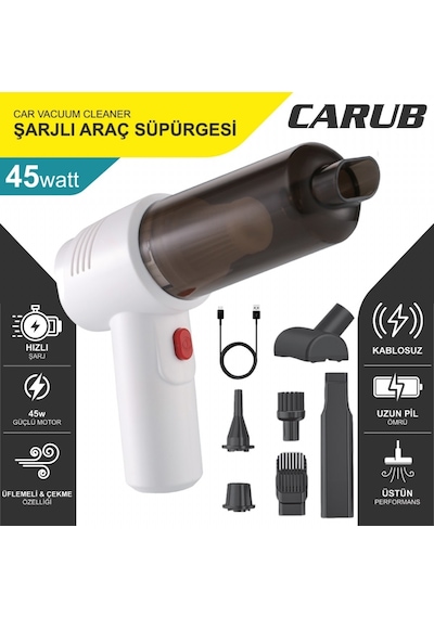 Carub Araç Süpürgesi Şajlı 45w Br0909010