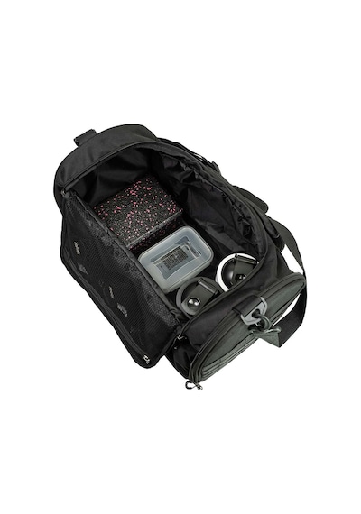 Musclecloth Tactical Duffel Bag Silindir Çanta Siyah