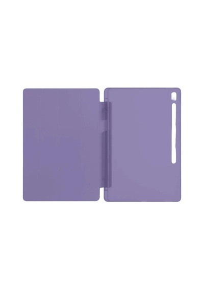 Magicool Apple iPad Uyumlu Pro 11 2024 Kılıf Kalemlikli Hugo Tablet Kılıfı - Mor Diğer