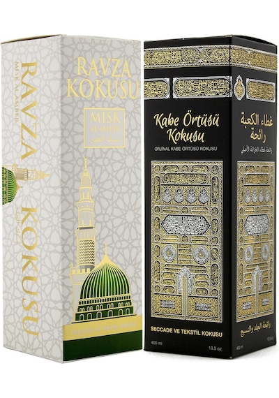 Medine Ravza Ve Kabe Örtüsü Kokusu Sprey 400  Ml.