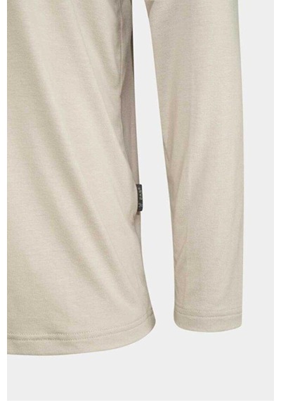 Lescon 2as Vernon Erkek Viloft Uzun Kol T-shirt Beyaz