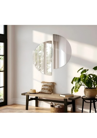 100 Cm X 50 Cm 4 Mm D Ayna Gerçek Gümüş Ayna 1 Adet