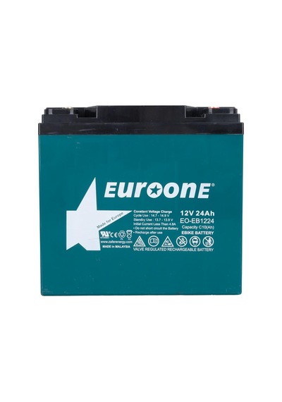 Euroone Eo-eb1224 12volt 24amper E-bike Elektrikli Bisiklet Aküsü 180 X 76 X 167 Mm Diğer