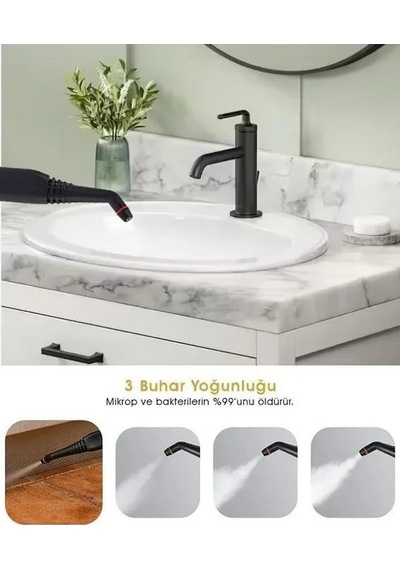 Classen Smart Çok Fonksiyonlu Güçlü Buharlı Temizleyici Makinesi Go-53-vice