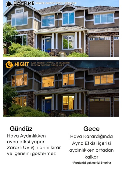 75x100 Cm Blue Silver Aynalı Cam Filmi Statik Uv Güneş Koruyucu Cam Kaplama