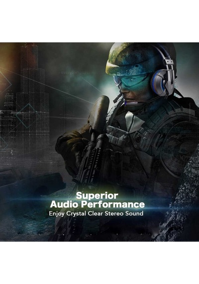 Eksa E800 Gaming Kulaklık Oyuncu Kulaklığı Led Işıklı 3.5 mm & Çıkarılabilir Mikrofon ZORE-257910