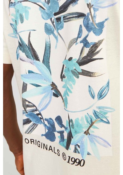 Jack & Jones Jorbılly Spınnova Tee Ss Bej Erkek Kısa Kol T-shirt 000000000101961688 Bej