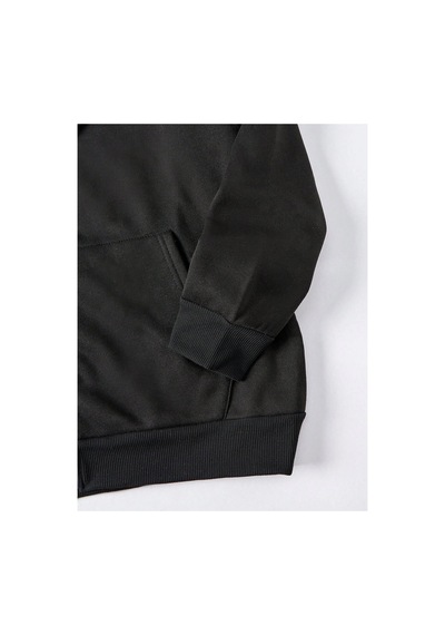 Tarzsokak Ünisex Basic Slim Fit Kapüşonlu Fermuarlı Cepli Sweatshirt Çimen Yeşil Yeşil