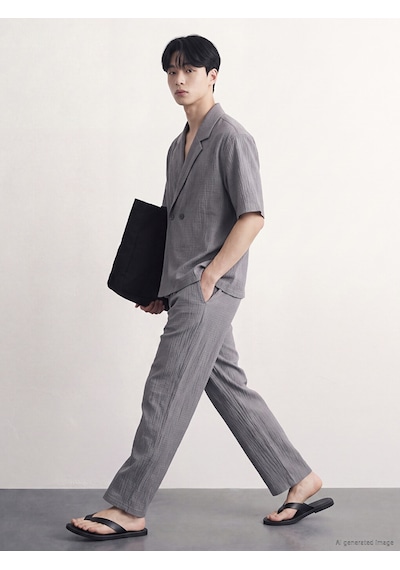 Lcw Vision Gri Loose Fit Erkek Pantolon