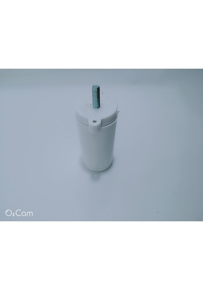 Serrahırdavat 10X15 Cm Baza Ayağı Orta Ayak Ayarlanır Beyaz-Siyah-Kahve