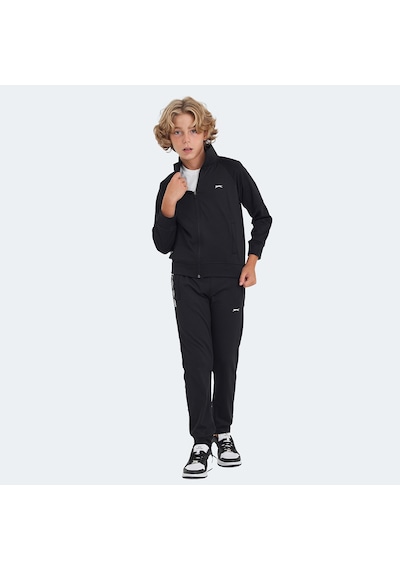 Slazenger NEXT IN Unisex Çocuk Eşofman Takımı Siyah