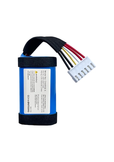 Sertec Jbl Charge 5 Uyumlu 3.7v 7800 Mah Soketli Batarya