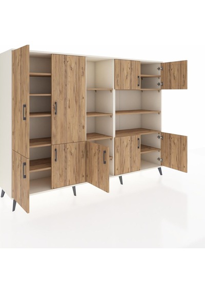 Hyperion Dolap 14 Raflı 9 Kapaklı 220x44x163 Aytaşı-çam Aytaşı-çam Hyperion Dolap 14 Raflı 9 Kapaklı 220x44x163 Aytaşı-çam Aytaşı-çam