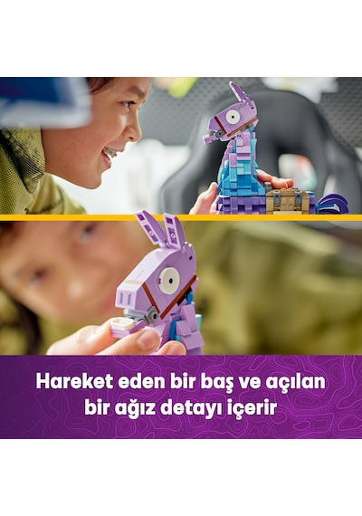 LEGO® Fortnite® Mühimmat Laması 77071 - 12 Yaş ve Üzeri Video Oyunu Sevenler İçin Sergilenebilir Yaratıcı Oyuncak Yapım Seti (691 Parça) LEGO® Fortnite® Mühimmat Laması 77071 - 12 Yaş ve Üzeri Video Oyunu Sevenler İçin Sergilenebilir Yaratıcı Oyuncak Yapım Seti (691 Parça)
