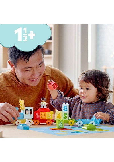 LEGO® DUPLO® İlk Sayı Treni Saymayı Öğren 10954 1½+ Eğitici Oyuncak Yapım Seti - 23 Parça