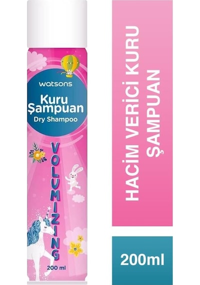Watsons Hacim Verici Kuru Şampuan 3 x 200 ML