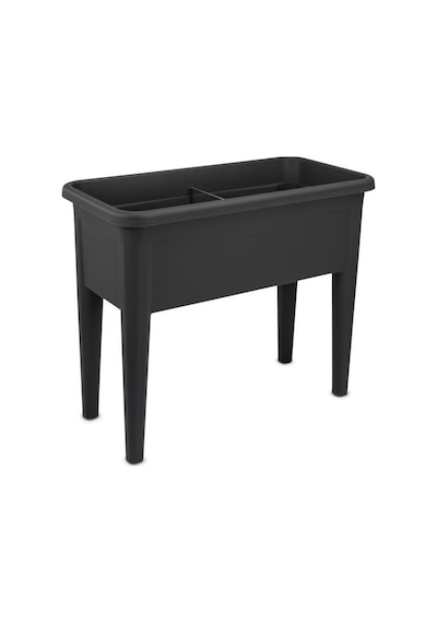 Omnipazar So-ab03 Dekoratif Ayaklı Bahçe Yetiştirme Saksı 60 Litre No 3 Antrasit 116