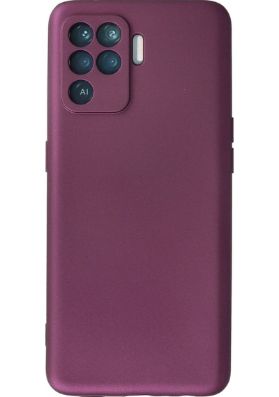 Oppo Reno 5 Lite Kılıf Premium Rubber Renkli Silikon Kılıf Prm