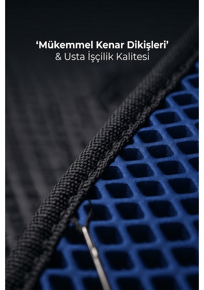 Otocraft Renault Trafic 2008-2014 Uyumlu Lacivert 3d Havuzlu Eva Ön Kabin Paspası Tek Parça Araca Özel