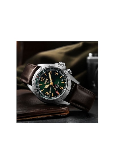 Seiko Prospex Alpinist Gmt Hbc007j1 Erkek Kol Saati Gri