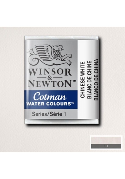 Winsor & Newton Cotman 1/2 Tablet Sulu Boya 150 Chinese White