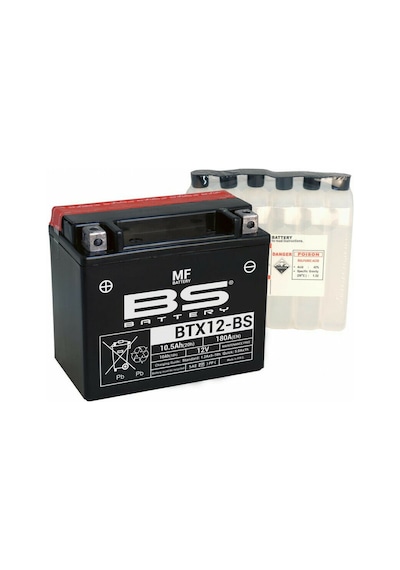 Bs Btx12-bs Aprilia Futura Rst 1000 Uyumlu Akü Bs Battery