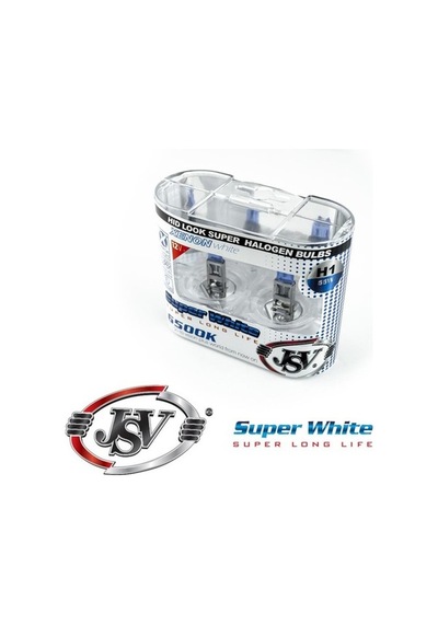 Jsv H1 Halojen Ampul 12v 55w 6500k Far Ampulü Super White 2li Set Beyaz 1 Adet
