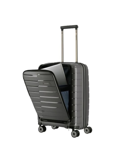 Travelite Ön Cepli Air Base Trolley S Kabin Boy Valiz Antrasit