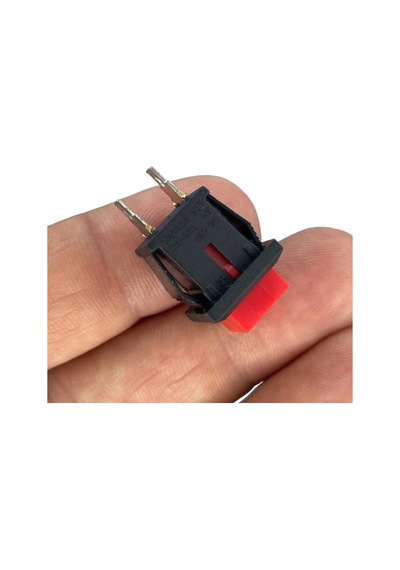 Ic-180k-0 Kare Buton Kırmızı Yaylı Ters Ds-430