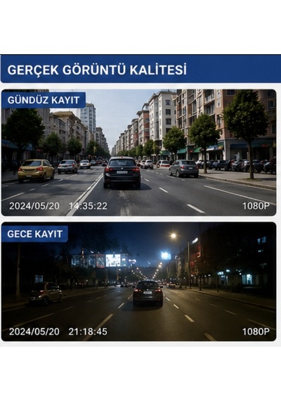 Flyinq Fly-1080p Araç İçi Kamera Hd Dvr Gece Görüşlü 2.5 Lcd Ekranlı Araç Kamerası
