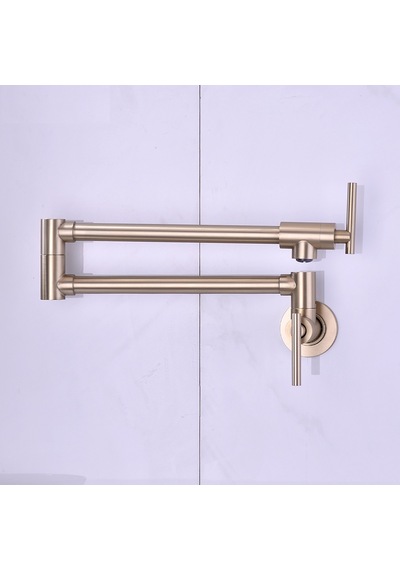 Mutfak Ocak Üstü Musluk Pot Yeni Model İthal Mat Gold... Mat Gold