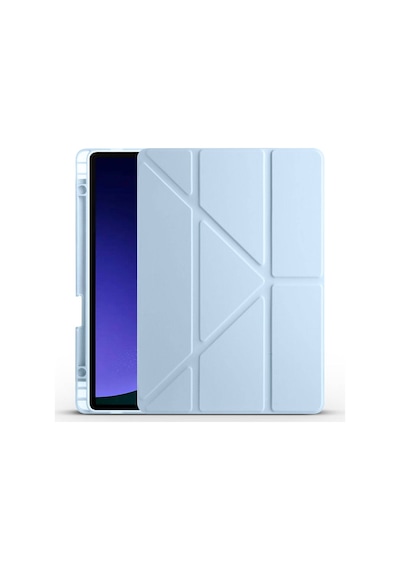 Teleplus Samsung Galaxy Uyumlu Tab S10 Kılıf Trifolding Smart Katlanabilir Kılıf Kapaklı Kılıf